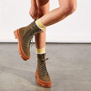 Free People Wells Lace Up Boots